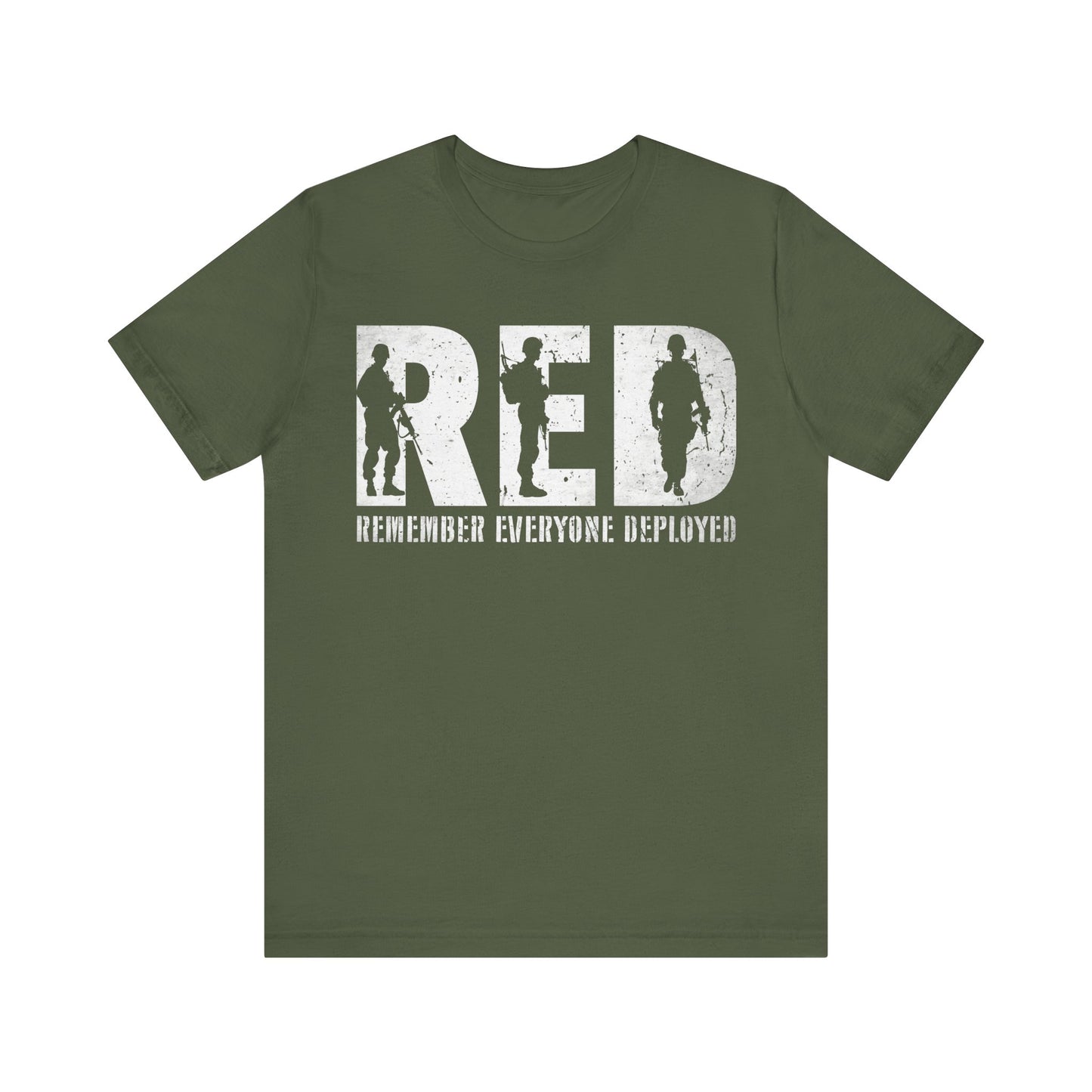 Remember Everyone Deployed T-Shirt | RED Friday Support | Military Gift