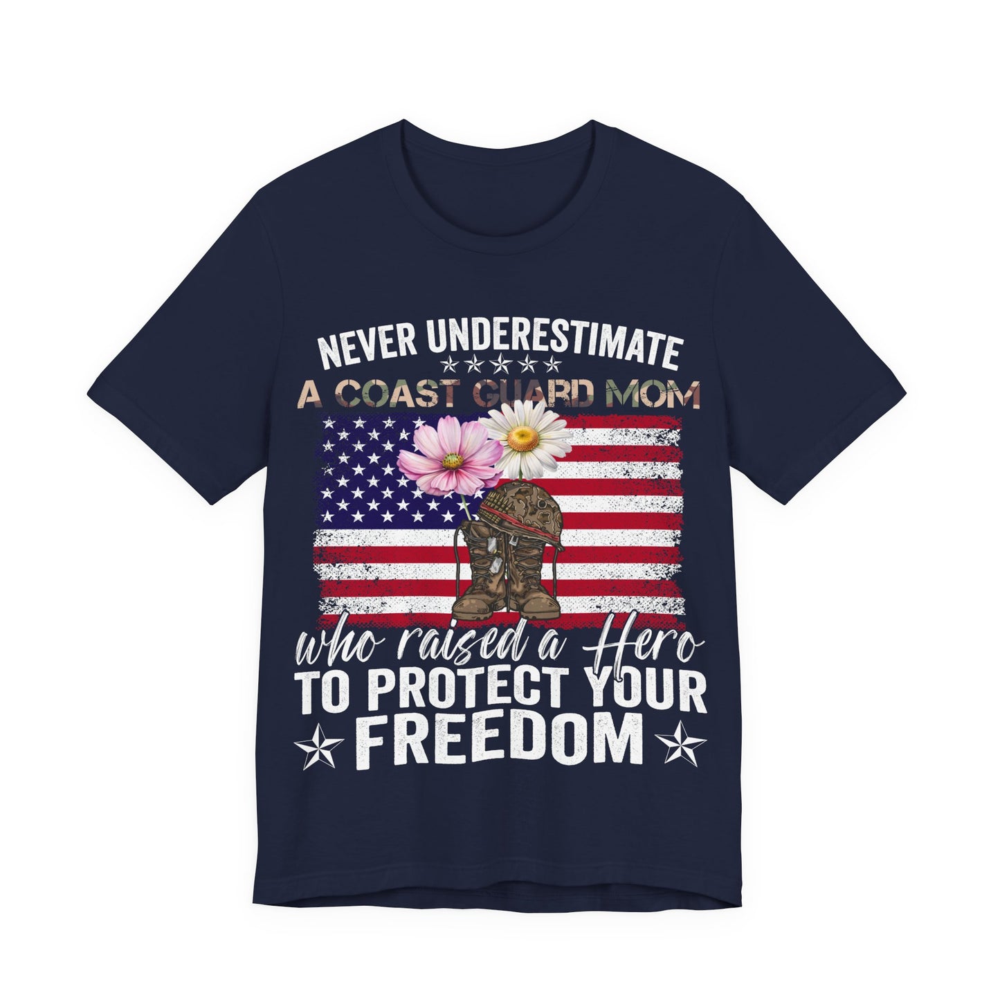 Coast Guard Mom T‑Shirt Military Mom Tee