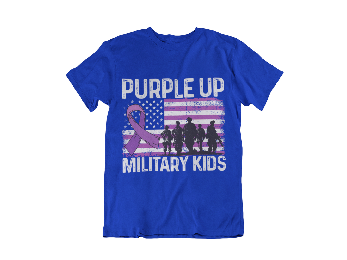 Purple Up Military Kids T-Shirt — Support Military Children Awareness