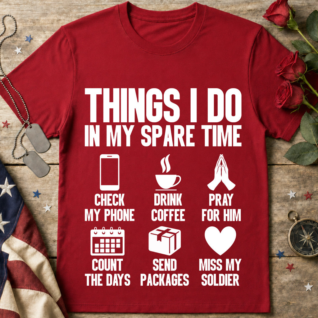 Military Mom Support T-Shirt