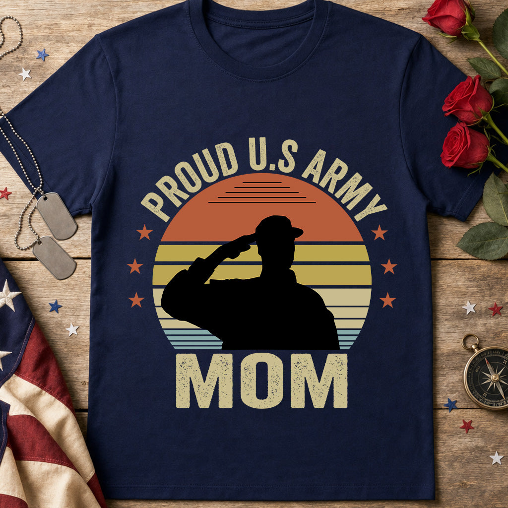 Proud U.S. Army Mom Tee