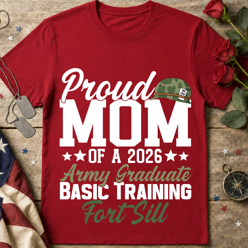 Army Mom Graduate T-Shirt