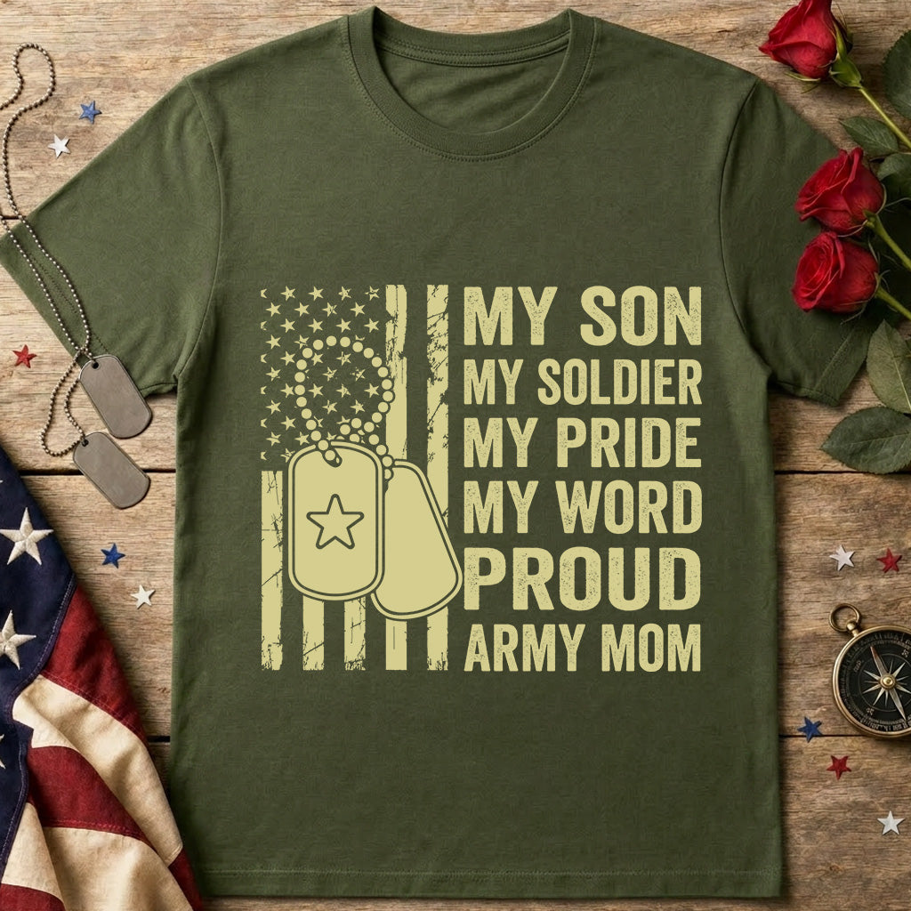 Proud Army Mom T-Shirt