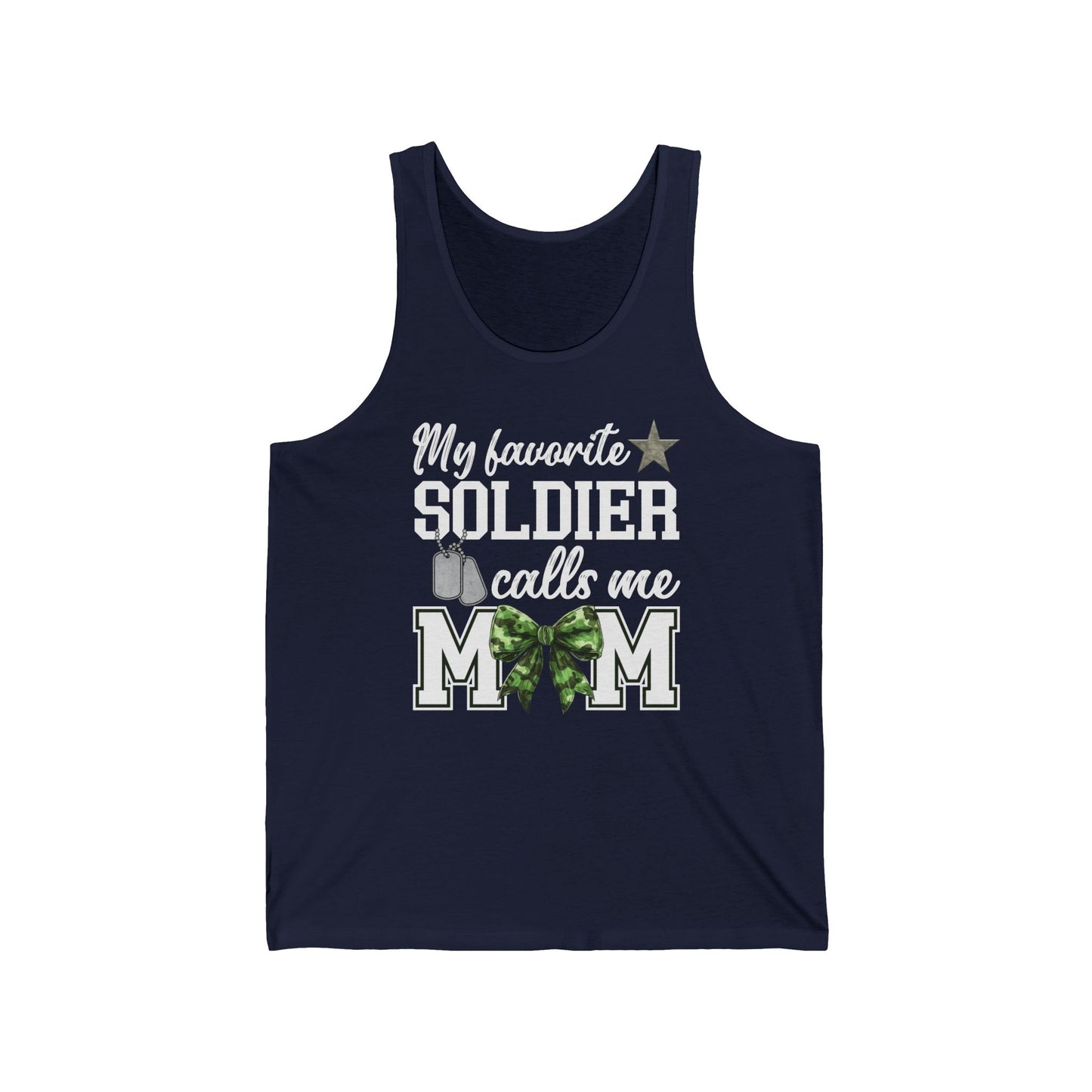 Army Mom Tank Top | Military Mom Pride Apparel | Patriotic Gift