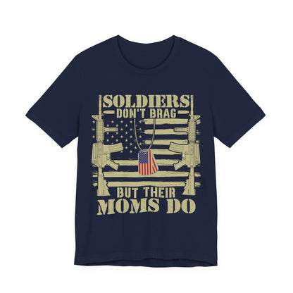 Patriotic Military Mom T-Shirt