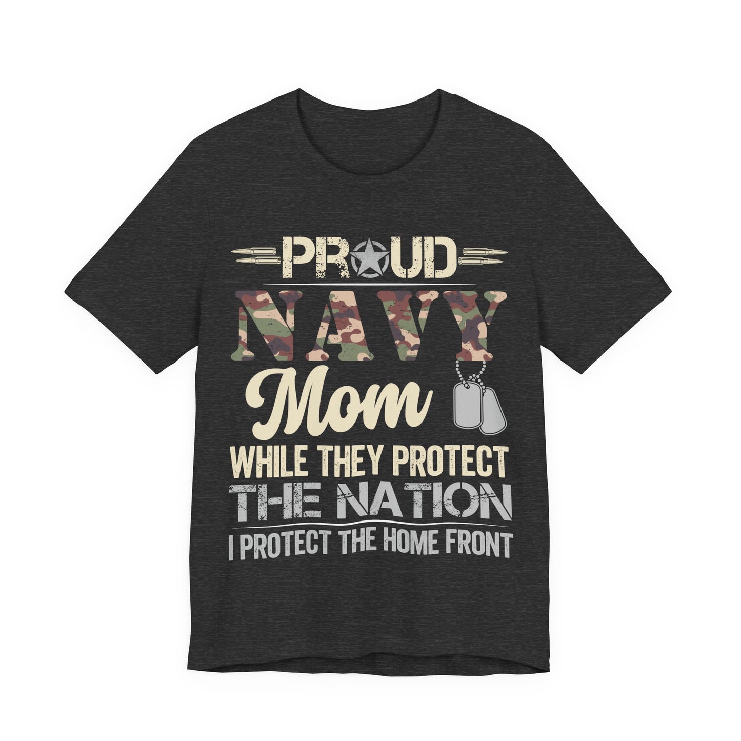 Proud Navy Mom T-Shirt