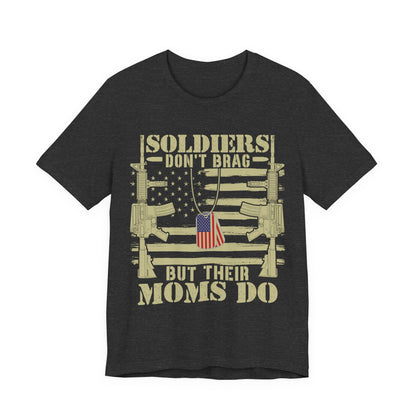 Patriotic Military Mom T-Shirt