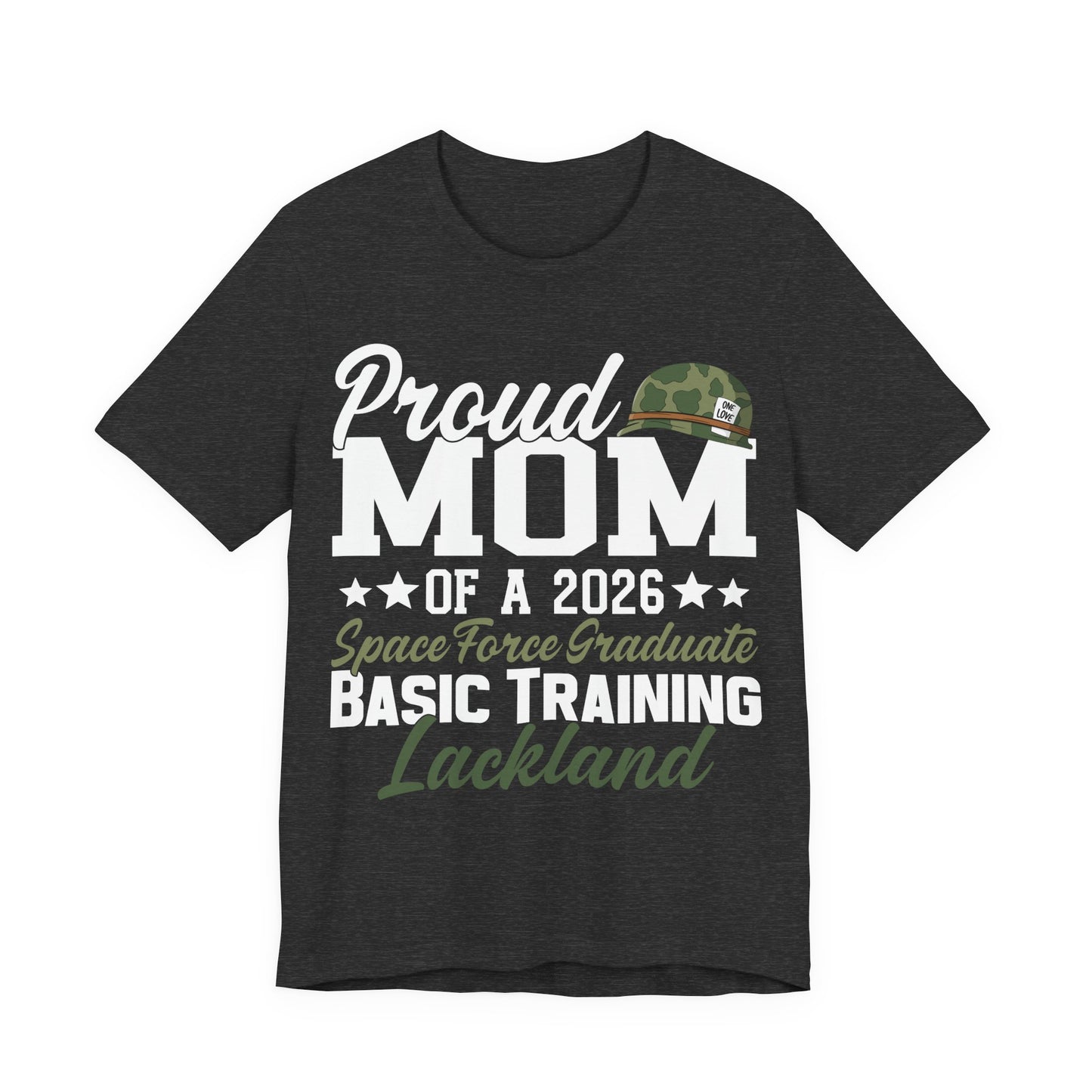 Space Force Mom Graduate T-Shirt — Military Mom Tee