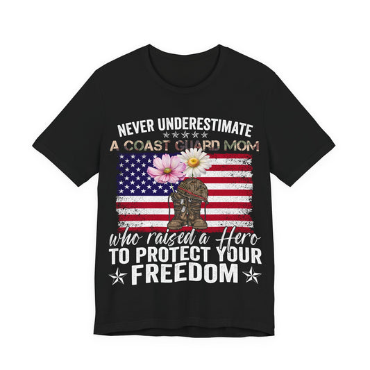 Coast Guard Mom T‑Shirt Military Mom Tee