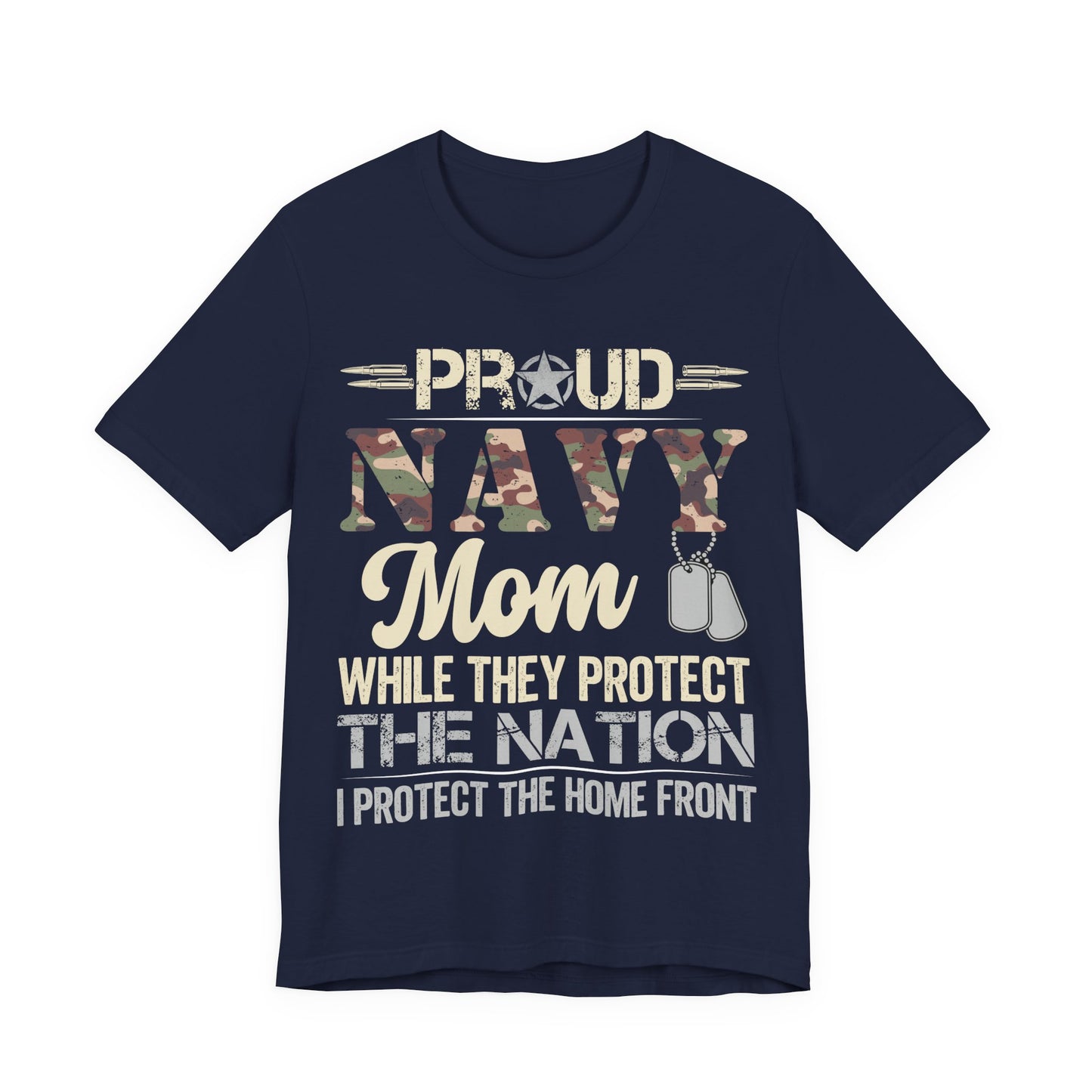 Proud Navy Mom T-Shirt