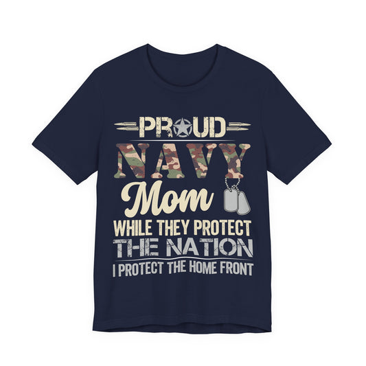 Proud Navy Mom T-Shirt