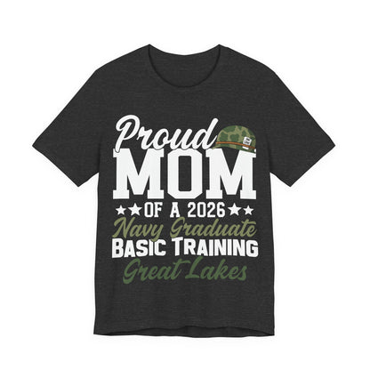 Proud Mom of a 2026 Navy Graduate T-Shirt