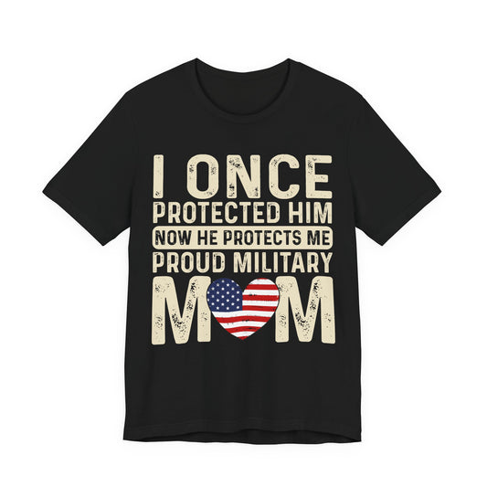 Proud Military Mom T‑Shirt