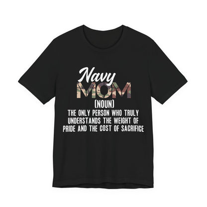 Navy Mom Definition T-Shirt – Military Pride Mom Tee