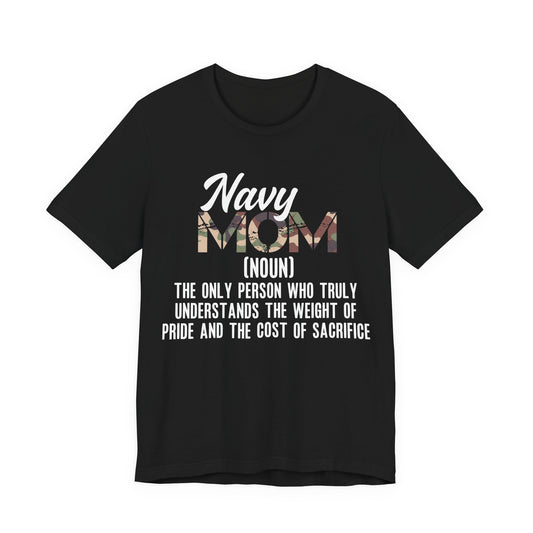 Navy Mom Definition T-Shirt – Military Pride Mom Tee