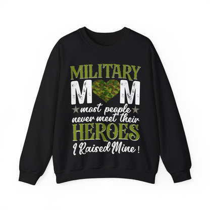 Military Mom Crewneck Sweatshirt – Army Mom Gift