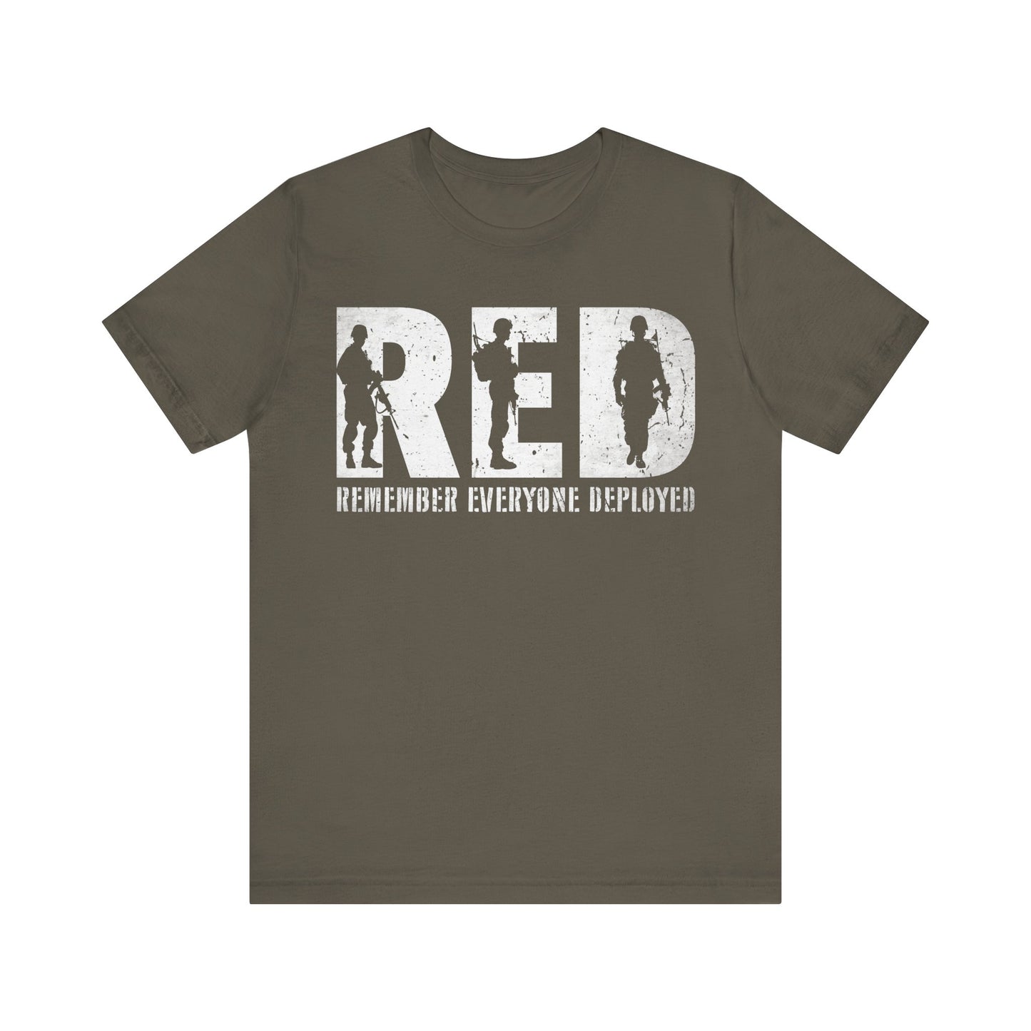 Remember Everyone Deployed T-Shirt | RED Friday Support | Military Gift