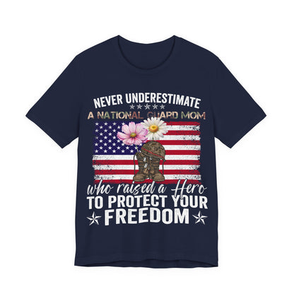 National Guard Mom Patriotic Military Mom T-Shirt