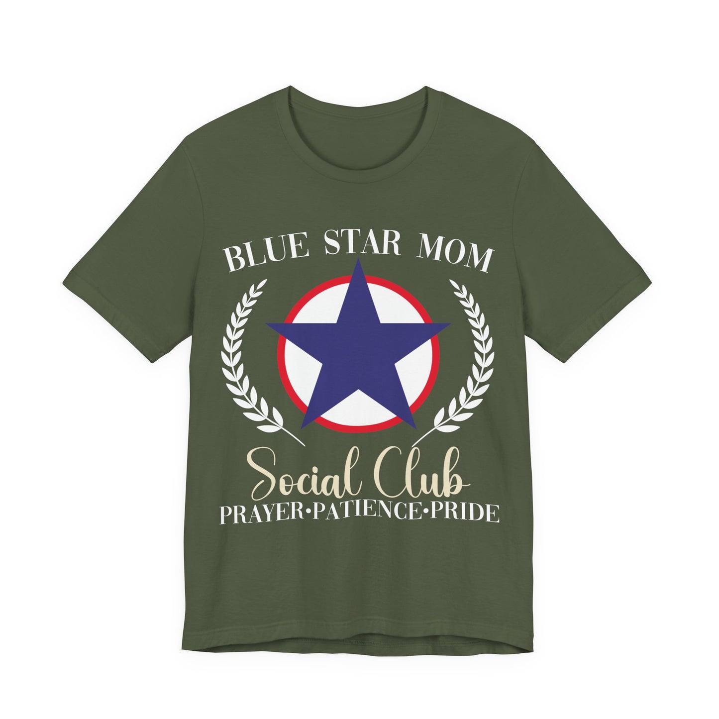 Blue Star Mom T-Shirt Military Mom