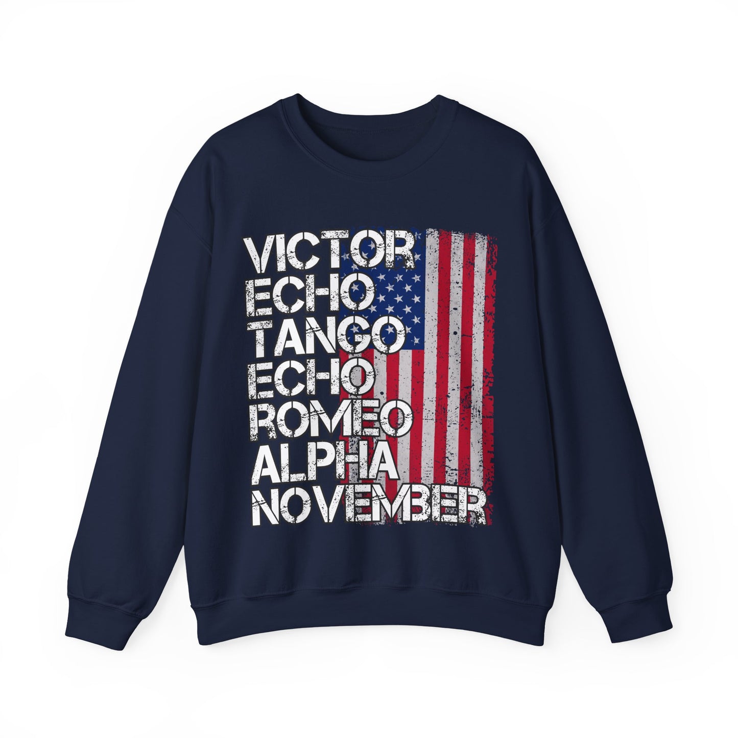 US. Army Veteran Phonetic Alphabet Sweatshirt