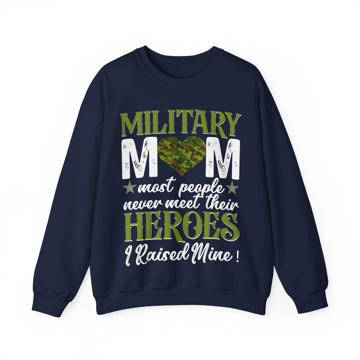 Military Mom Crewneck Sweatshirt – Army Mom Gift