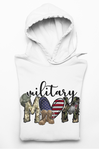 Proud Army Mom Hoodie | Military Mother Pride | Patriotic Gift