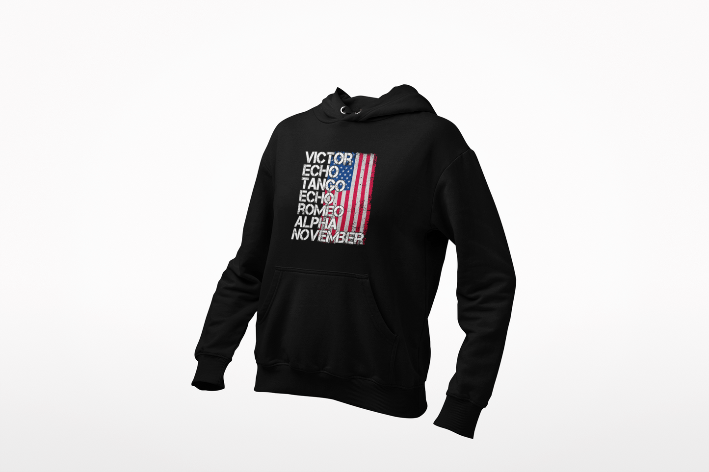 US Army Veteran Phonetic Alphabet Hoodie | American Veteran Gift