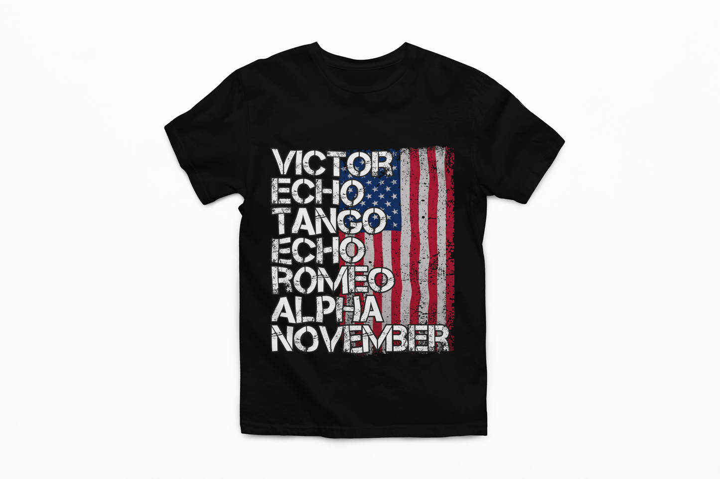 US.Army Veteran Phonetic Alphabet T-Shirt