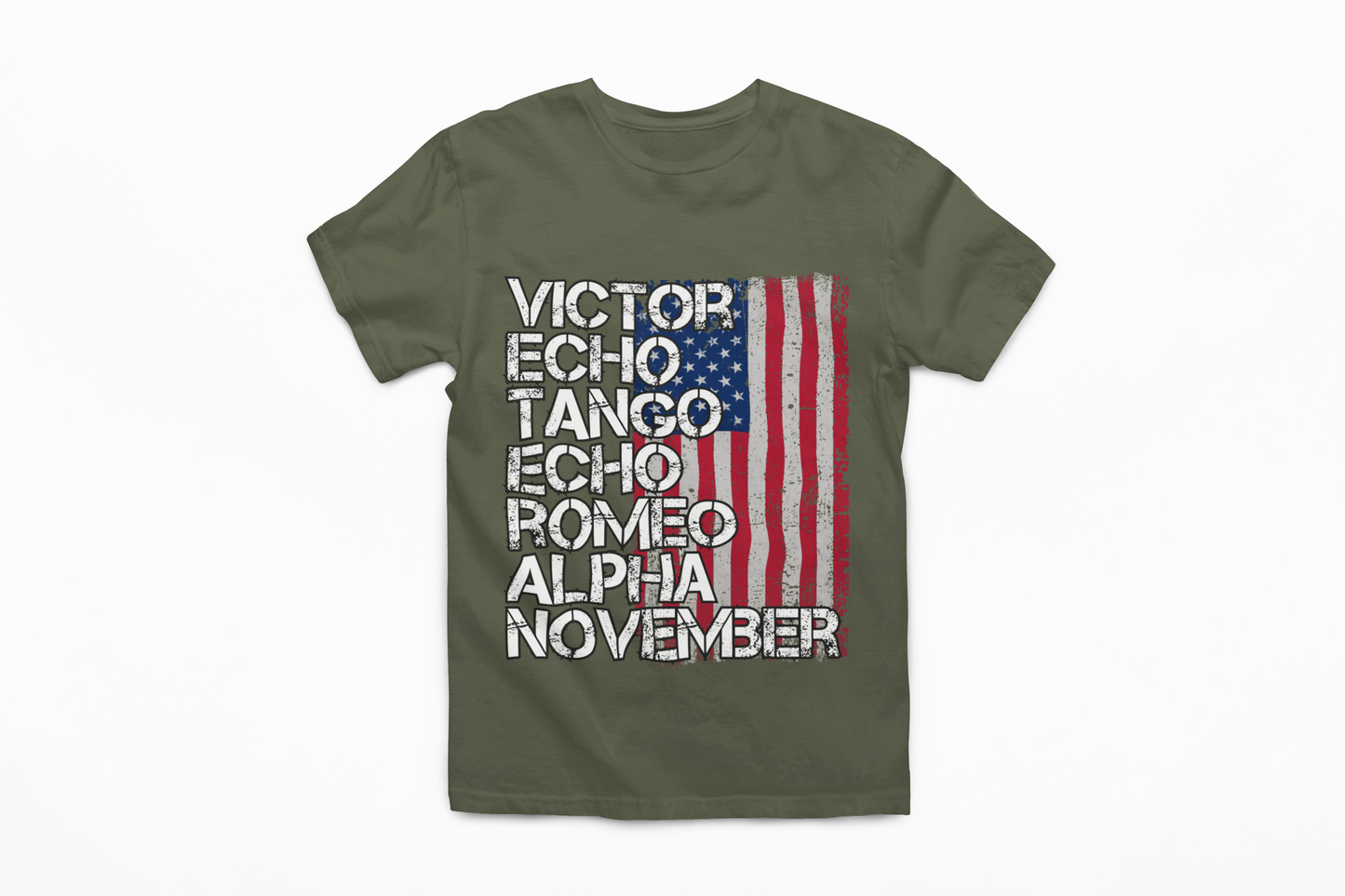 US.Army Veteran Phonetic Alphabet T-Shirt
