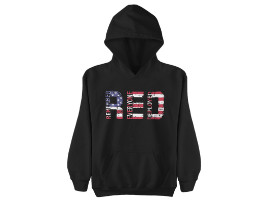 RED Friday Hoodie | Remember Everyone Deployed | Patriotic Support