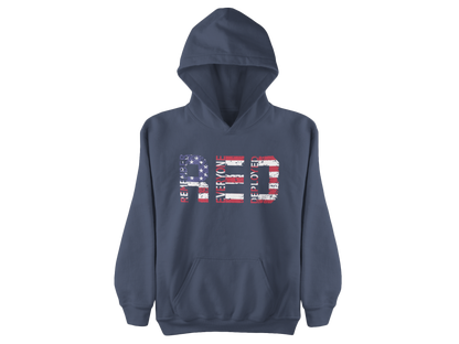 RED Friday Hoodie | Remember Everyone Deployed | Patriotic Support