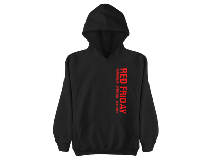 RED Friday Hoodie | Military Support Sweatshirt