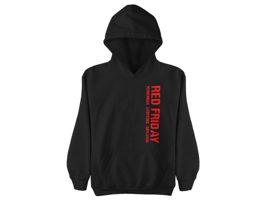 RED Friday Hoodie | Military Support Sweatshirt