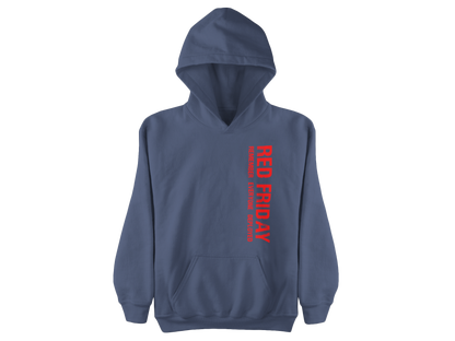 RED Friday Hoodie | Military Support Sweatshirt