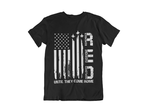 RED Friday T-Shirt — "Until They Come Home" Support Tee