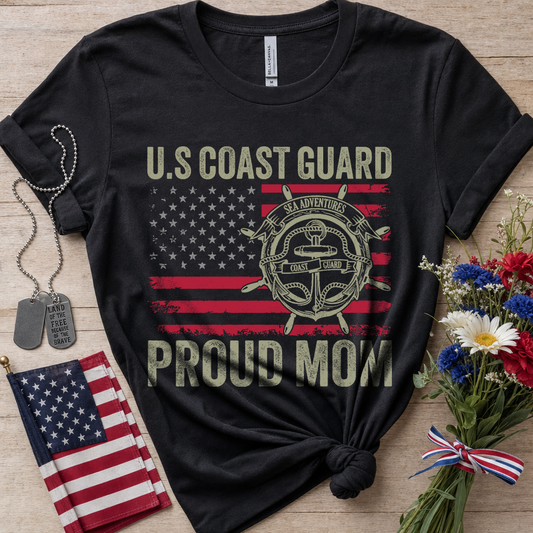 U.S. Coast Guard Mom T-Shirt