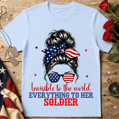Patriotic Military Mom T-Shirt