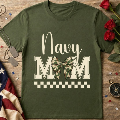 Navy Mom T‑Shirt