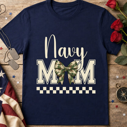 Navy Mom T‑Shirt