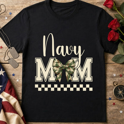 Navy Mom T‑Shirt