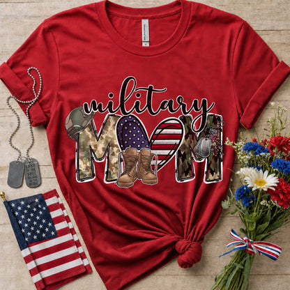 Military Mom Camo T-Shirt