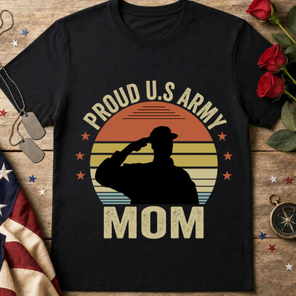 Proud U.S. Army Mom Tee