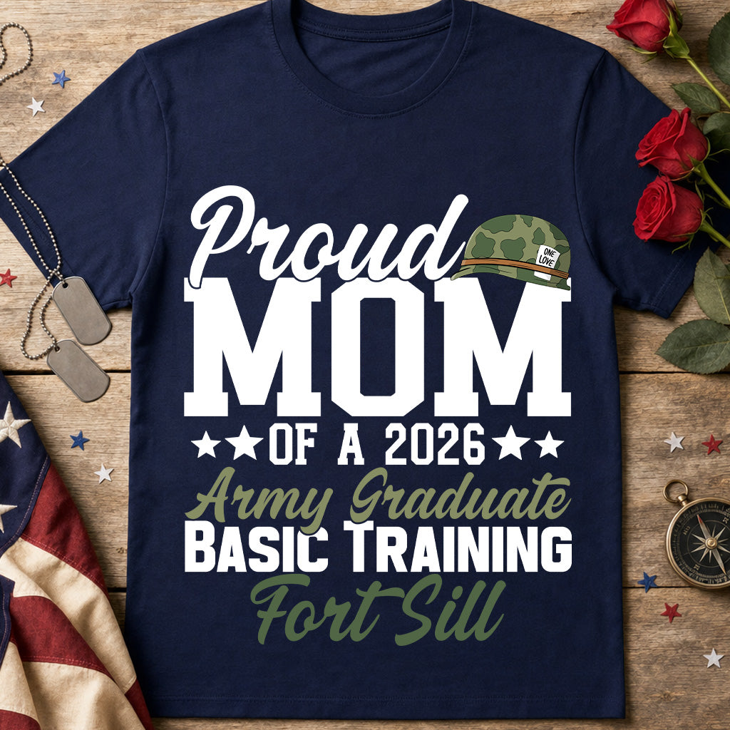 Army Mom Graduate T-Shirt