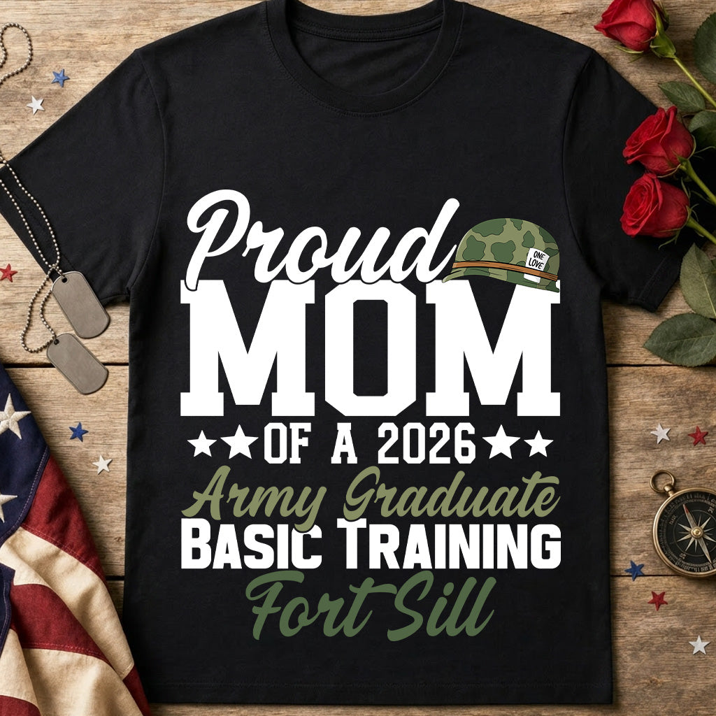 Army Mom Graduate T-Shirt