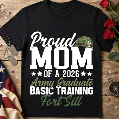 Army Mom Graduate T-Shirt