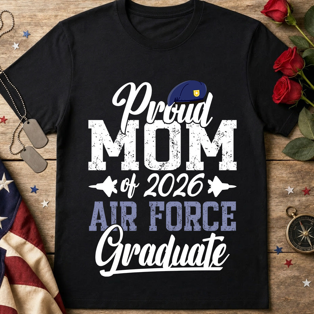 Air Force Mom Graduate T-Shirt