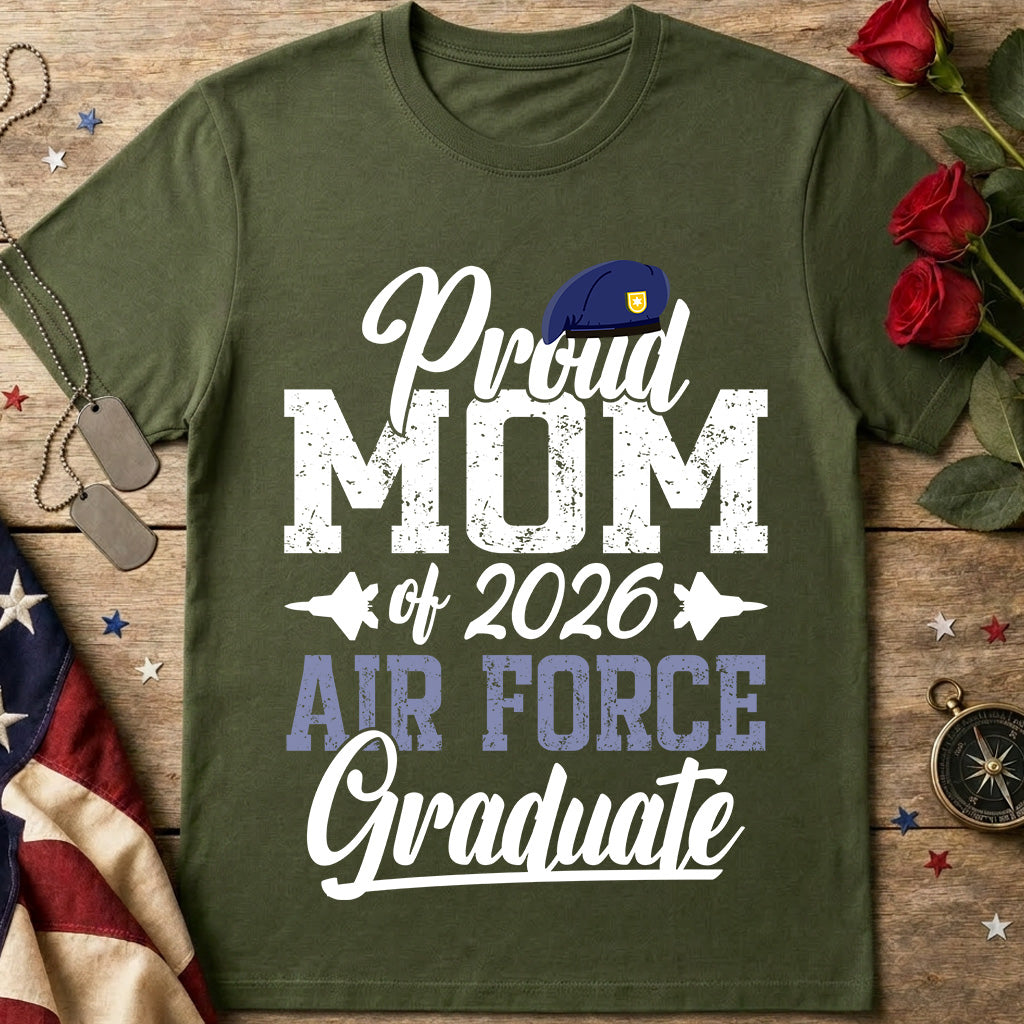 Air Force Mom Graduate T-Shirt