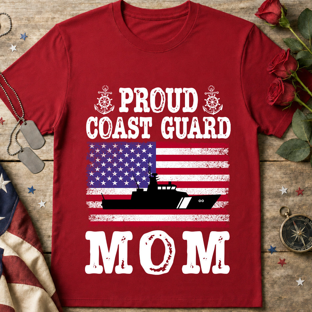 Coast Guard Mom T‑Shirt