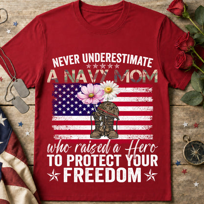 Navy Mom T-Shirt