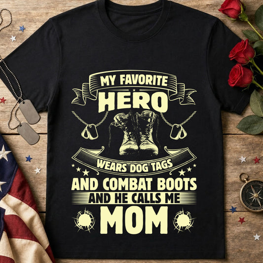 Mom of a Soldier Tee